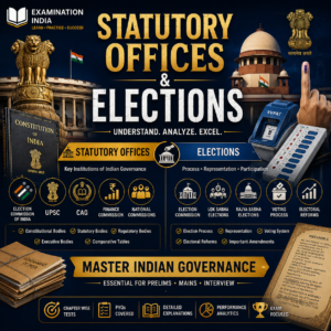 Rao sir’s – Elections and Statutory Offices Test Series